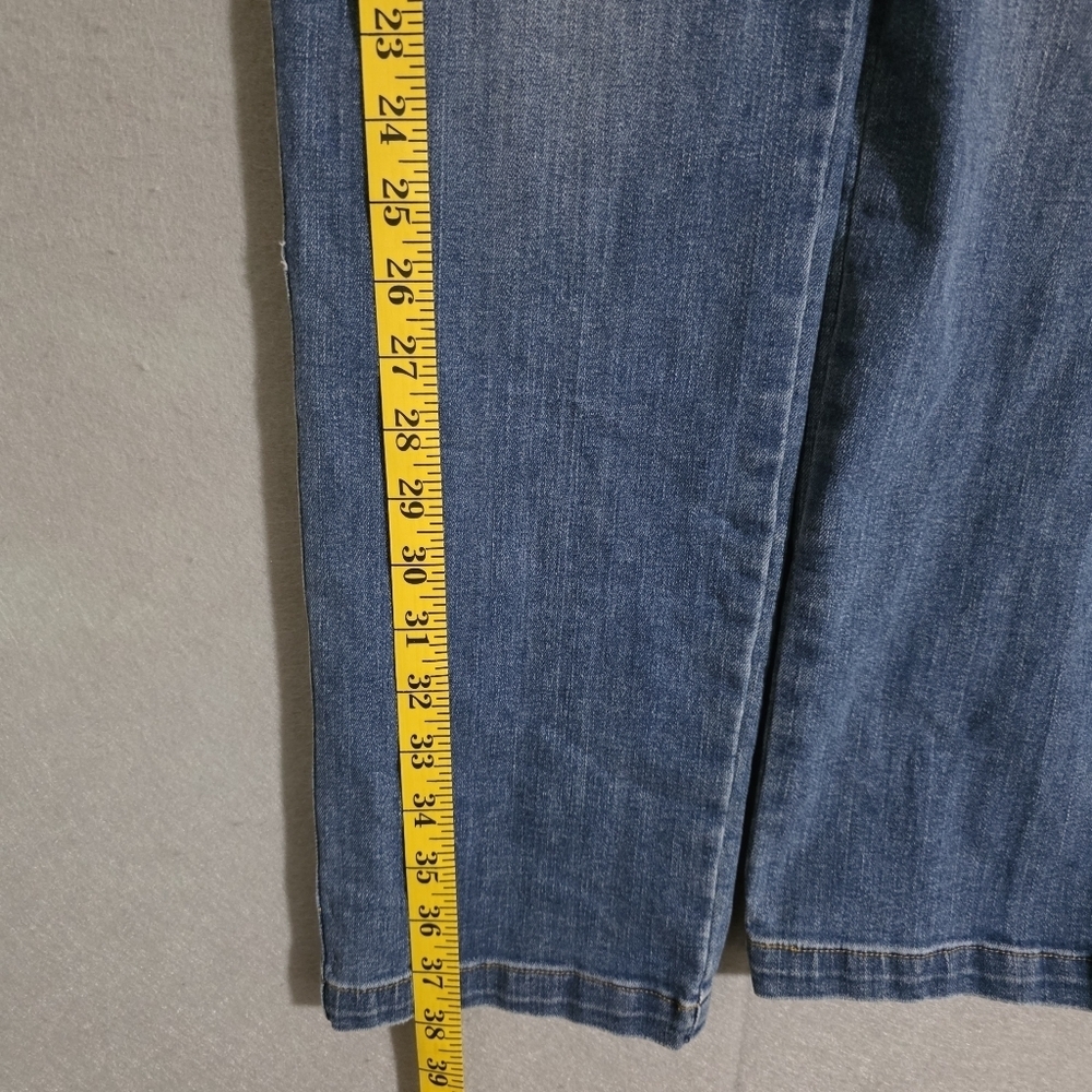 Spanx Womens Straight Leg Ankle Jeans 20356R Size Medium - Picture 4 of 10